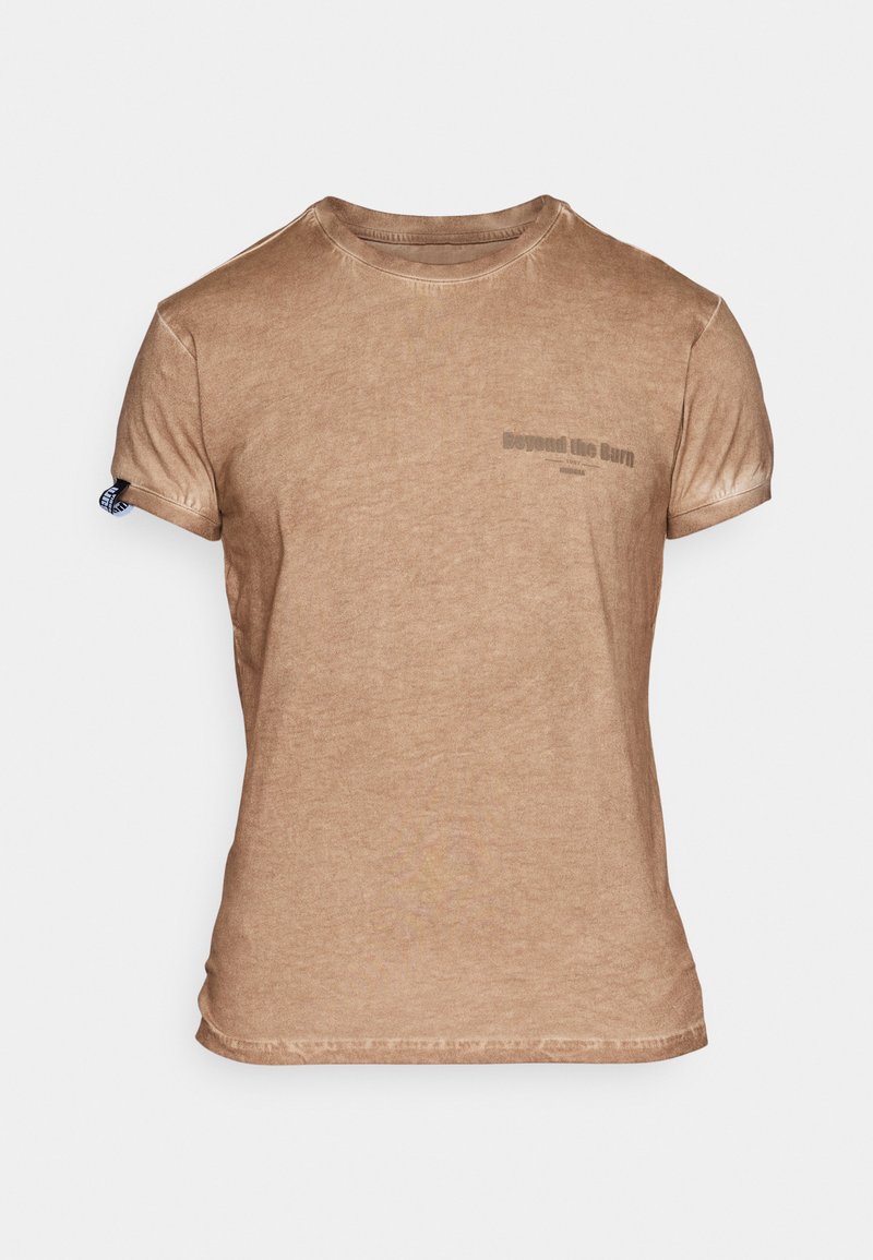 Nebbia T-shirt print lichtbruin Nebbia T-shirt print lichtbruin