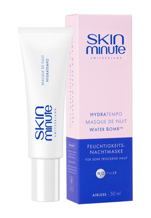 MASQUE DE NUIT WATER BOMB - Gesichtsmaske - blanc/rose/bleu