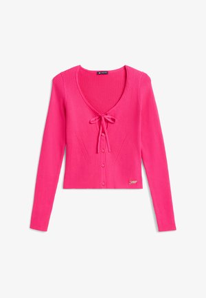 Tommy Jeans, Chaqueta de punto - bright cerise pink