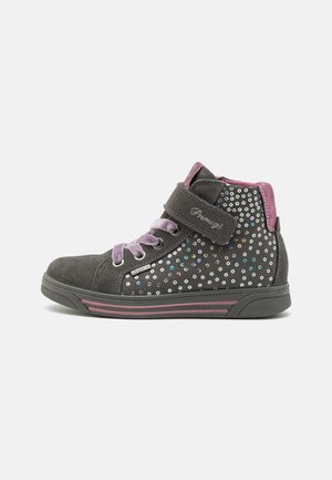 High-top trainers - grigio scuro