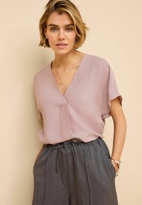 Next SHORT SLEEVE OVERHEAD STANDARD - Blůza - mauve purple