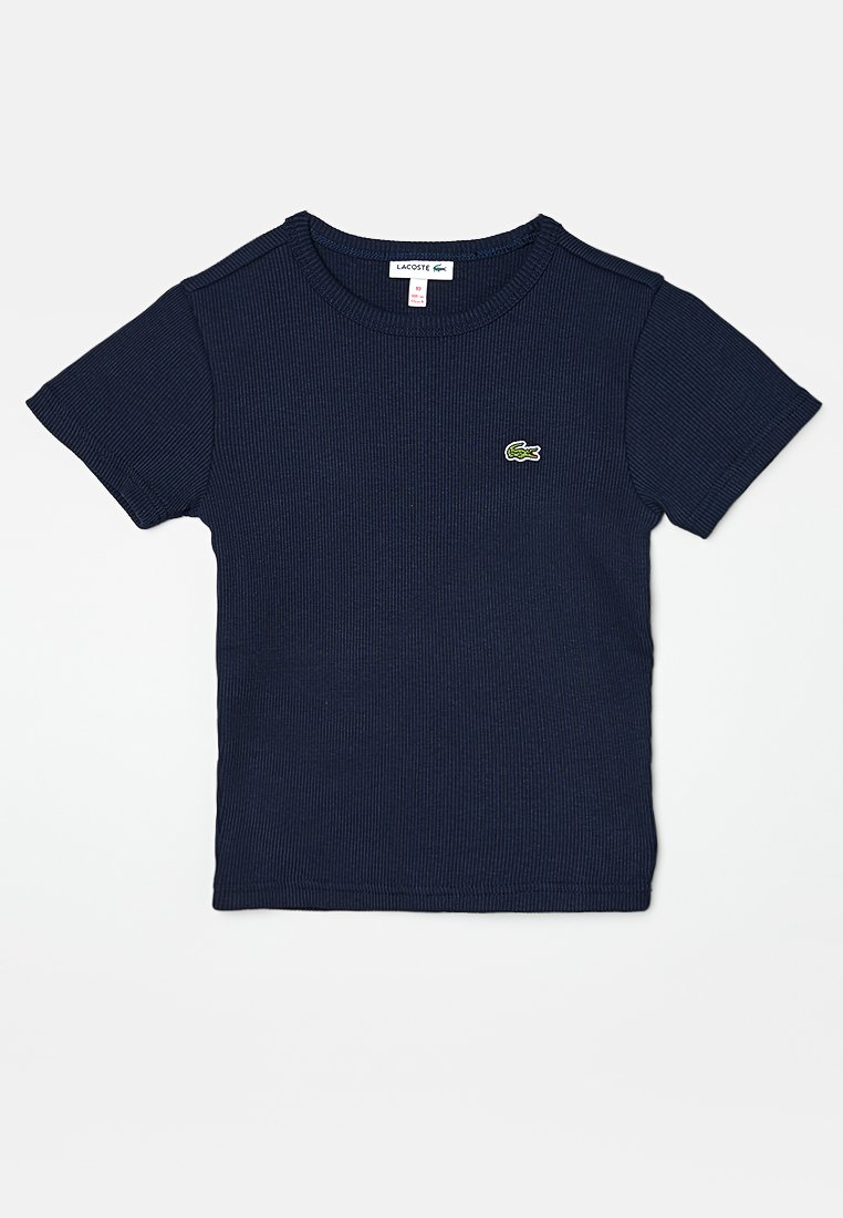 Lacoste T-shirt basic donkerblauw
