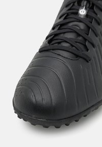 Nike Performance TIEMPO LEGEND 10 ACADEMY TF - Turf football boots - black/chrome/hyper royal