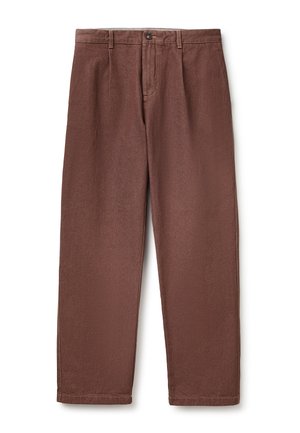 United Colors of Benetton, COLORED DENIM CHINO.. - Vaqueros rectos - brown