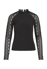 VIBETSY  - Topper langermet - black