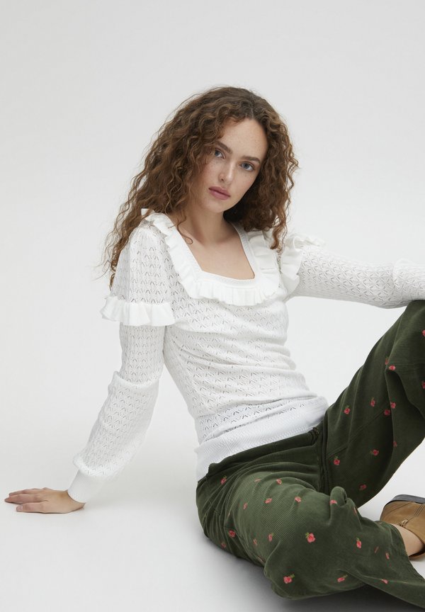 IRFANTINO - Jumper - cloud dancer3