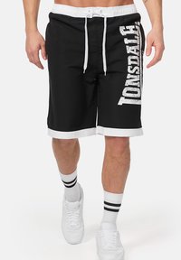 Lonsdale CLENNELL - Short de bain - black white