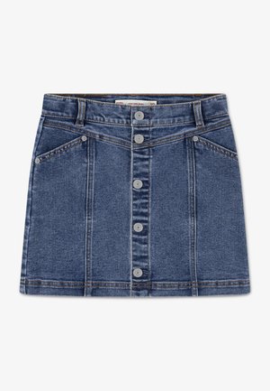 BUTTON FRONT SKIRT - Jeansskjørt - rodeo