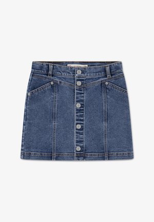Levi's® BUTTON FRONT SKIRT - Krilo iz džinsa - rodeo