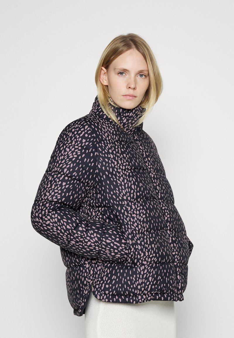 Barbour MARIN QUILT Winter jacket dark navy deer/dark navy/dark