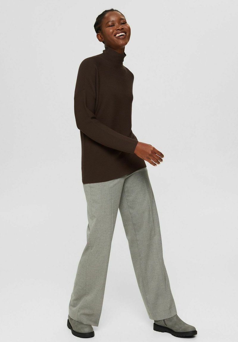 Damen Strickjacken | Esprit Collection CVE CORE SORONA Strickpullover dark brown/dunkelbraun - ST61264 Damen Strickjacken | Esprit Collection CVE CORE SORONA Strickpullover dark brown/dunkelbraun - ST61264