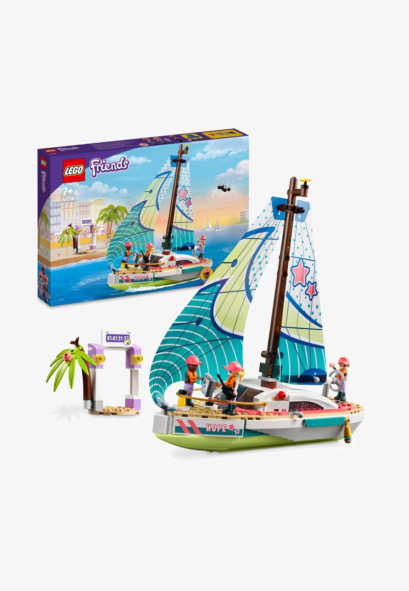 LEGO 41716 FRIENDS STEPHANIE'S SAILING ADVENTURE BOAT TOY WITH 3 MINI ...