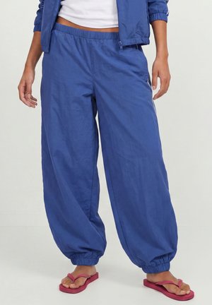JJXX JXWILMA CLAIRE BAGGY WIDE  - Pantaloni - true blue detail/piping