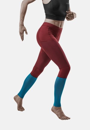 Tights - dark red