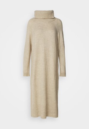 ONLY, ONLBRANDIE ROLLNECK DRESS - Kampsunkleit - whitecap gray