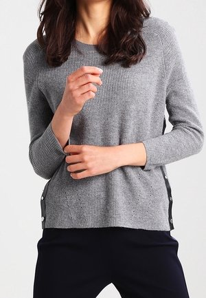 Pullover - mottled grey