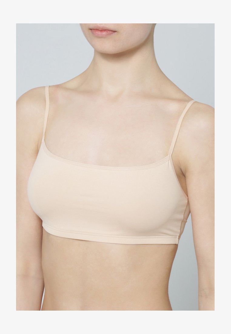 Canotta Intima Donna CALIDA Natural Joy Stripe: Bianco A Strisce, Misto Cotone E Tencel, Taglia 48/50