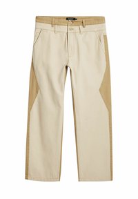 DOUBLE-WAIST  - Jeans Relaxed Fit - beige