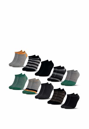 OCCULTO 10 PACK MUSTER SNEAKER SOCKEN - Socken - navy