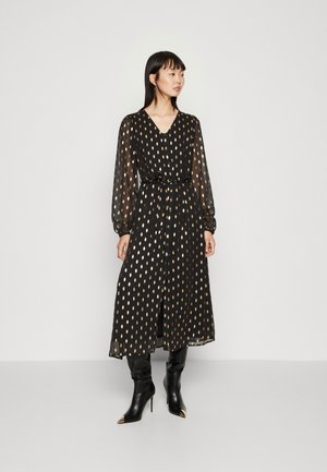 ONLY Tall ONLANINE SHIRT DRESS - Cocktail φόρεμα / Φόρεμα για πάρτι - black