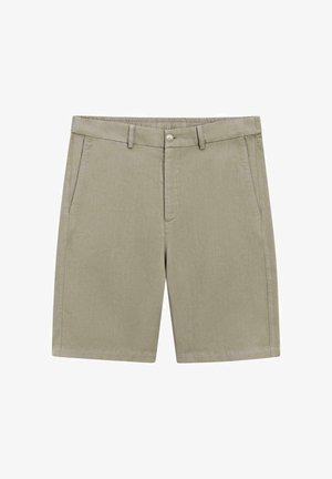 Massimo Dutti, Desized relaxed fit jeans - Short - khaki