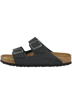 Birkenstock ARIZONA NL SFB ANTIK NARROW FIT - Pantofle - black