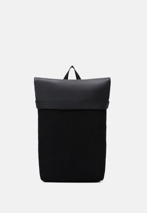 UNISEX LEATHER - Mochila - black