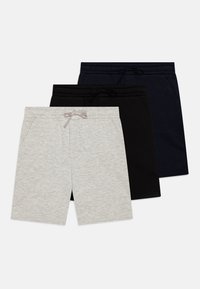 Friboo - UNISEX 3 PACK - Shorts - dark blue/black/mottled light grey Immagine in miniatura 1