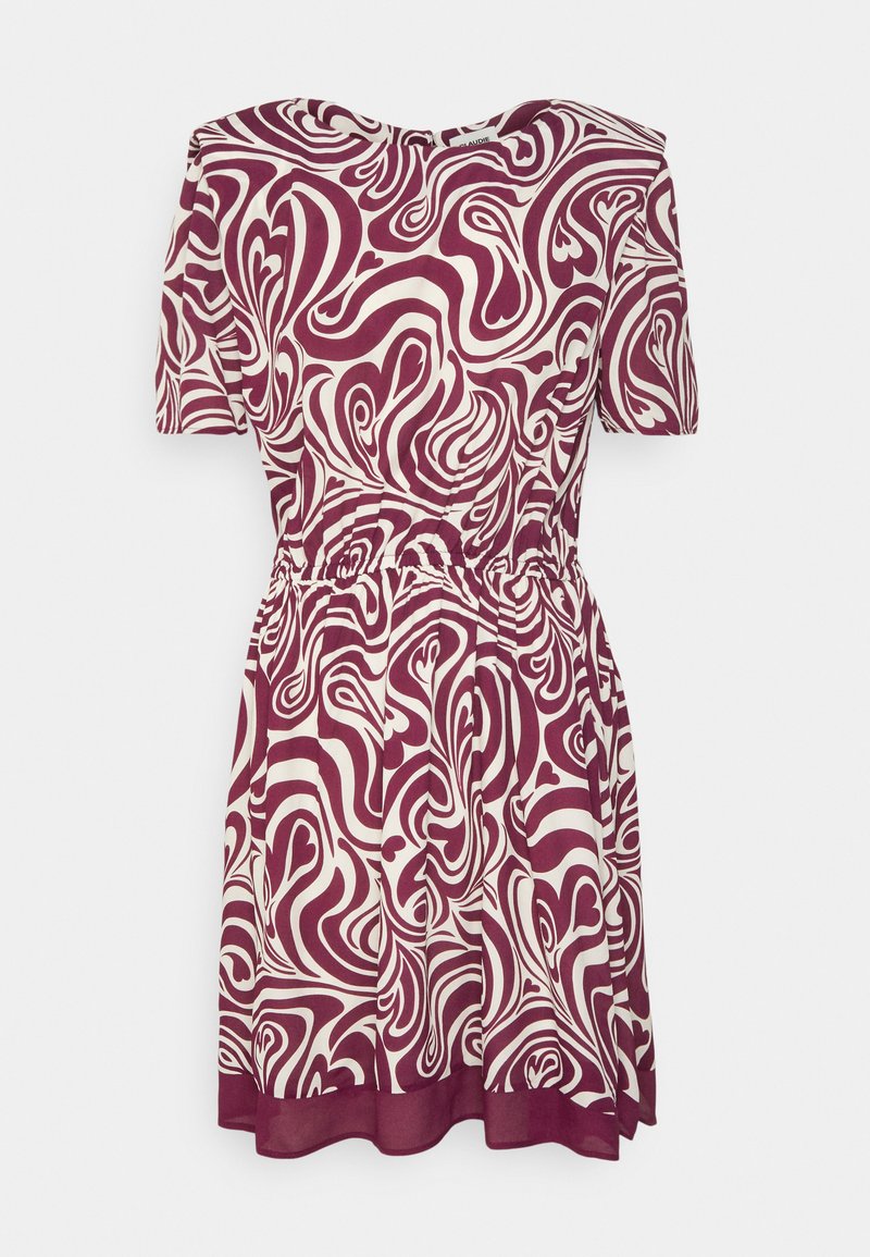 CLAUDIE PIERLOT Jurk bordeauxrood