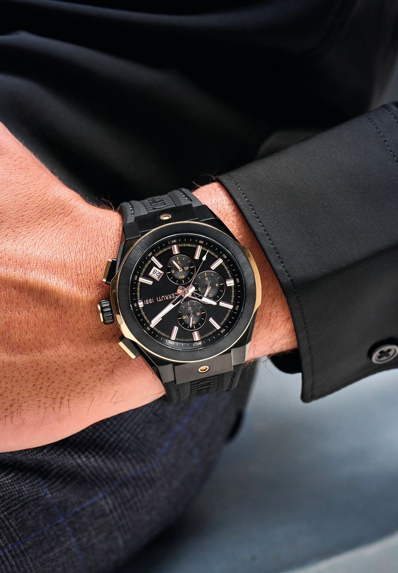 Cerruti 1881 Hodinky se stopkami - noir
