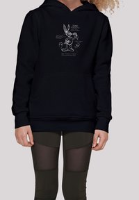 F4NT4STIC Felpa con cappuccio - black