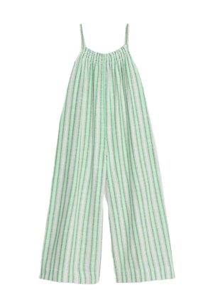 STRIPED - Overall / Jumpsuit - green mix