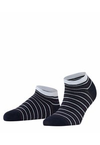 FALKE Stripe Shimmer - Calze - dark navy