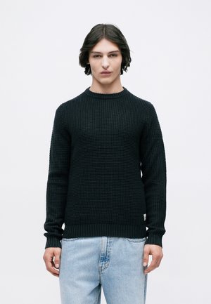 Jack & Jones JJENICK CREW NECK - Stickad tröja - sky captain