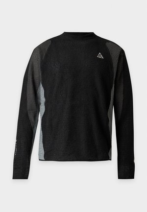 Nike ACG, WOLF CAPS CREW - Πουλόβερ - black/anthracite/cool grey/summit white