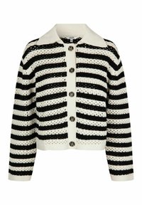 mbyM LARYANNA-M - Kardigán - black sugar stripe