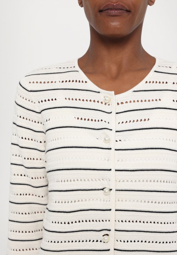 TALIANA STRIPE CARDI - Cardigan3