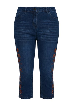 Ulla Popken, Denimshorts - blue denim