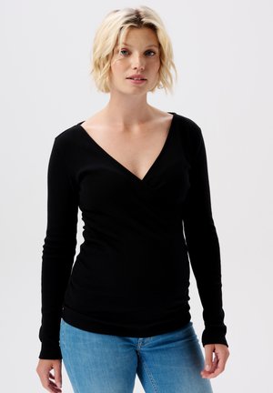 SARA - Langarmshirt - black