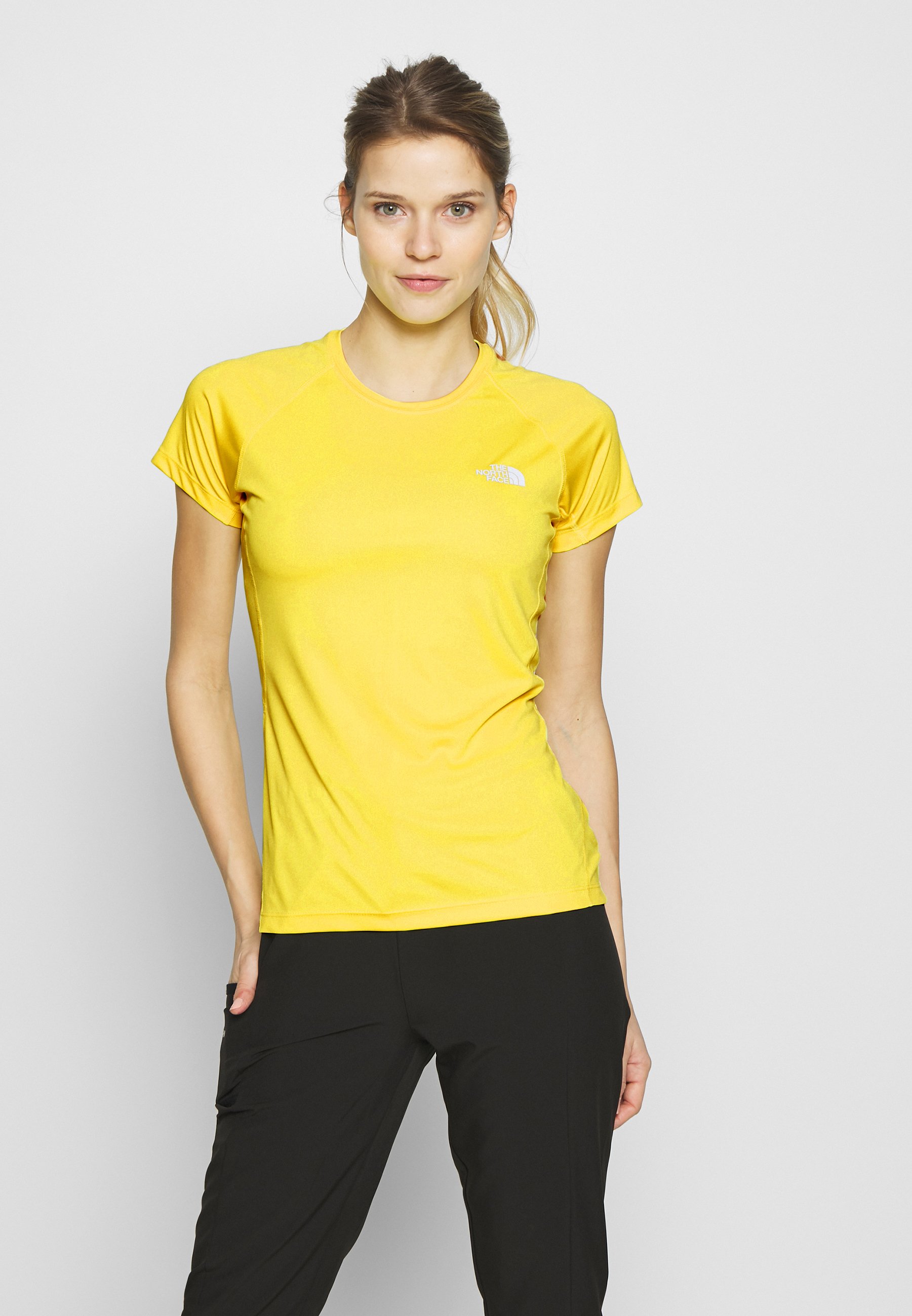 The North Face WOMENS FLEX T shirts lemon Zalando.no The North Face WOMENS FLEX TANK - Treningsskjorter - lemon