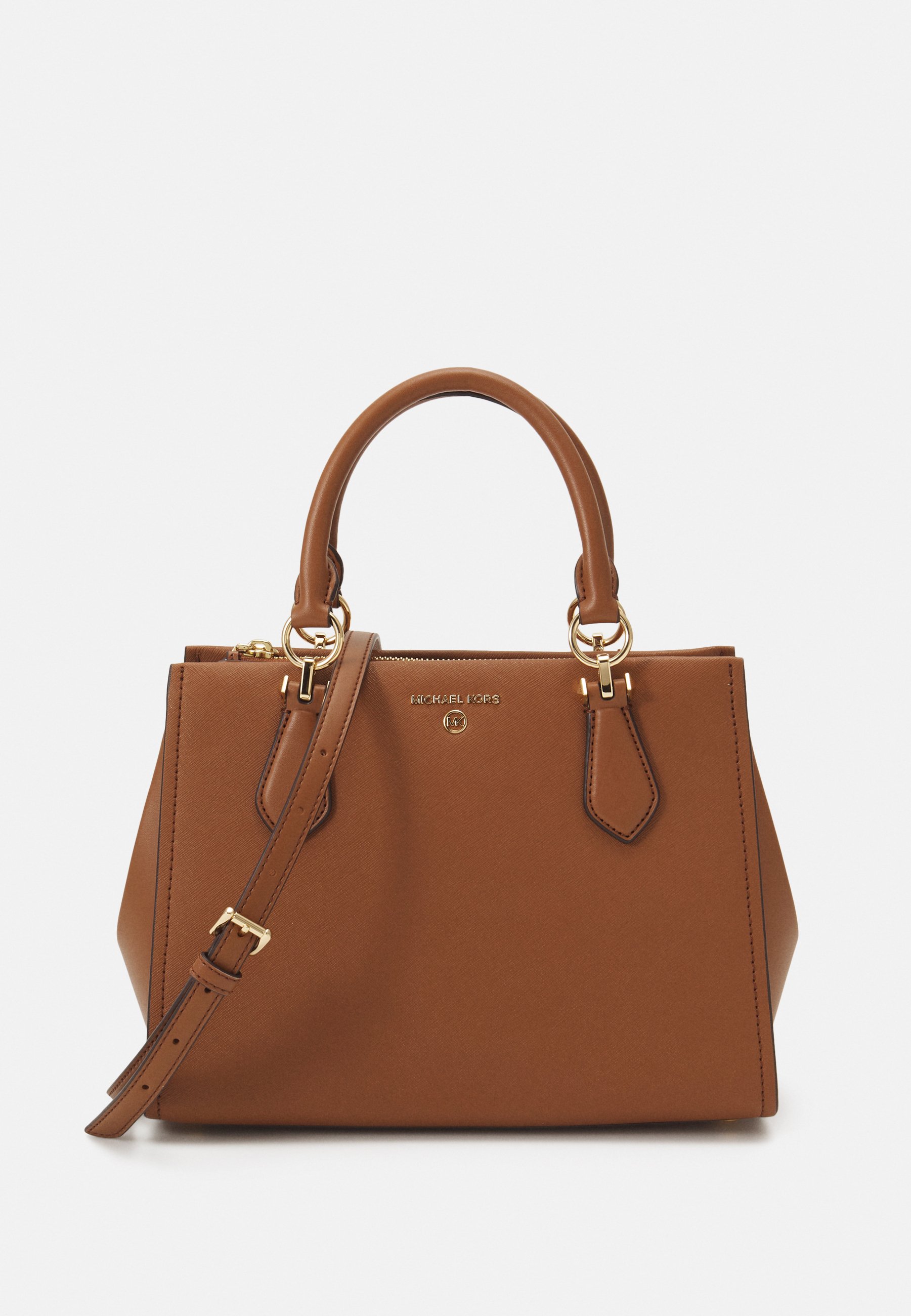 Michael Kors Tienda Online Bolso Satchel Michael Kors Marilyn Para Mujer Marrón Grande Con Logo Bolso Mk Kors Mujer