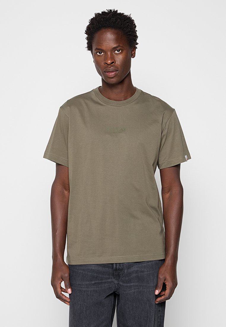 Replay T-shirt basic bruin