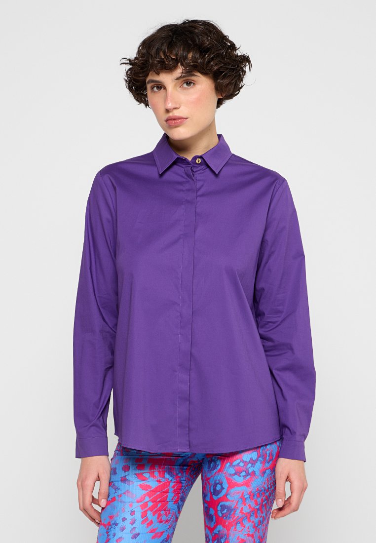 Versace Jeans Couture Overhemdblouse donkerpaars