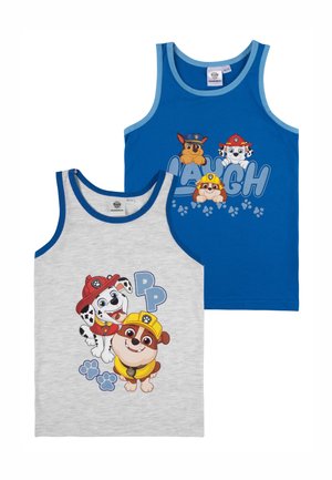 Paw Patrol 2ER PACK  - Undershirt - blau grau