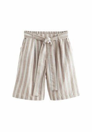 BERMUDA - REGULAR FIT - Rövidnadrágok - neutral stripe