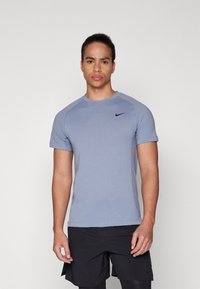 Nike Performance FLEX - Športne majice - ashen slate/black