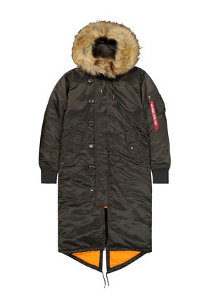 Alpha Industries, LONG FISHTAIL  - Parka - black olive