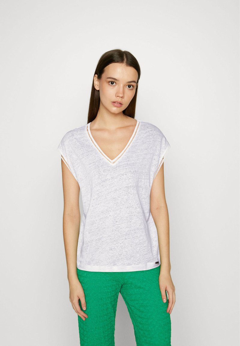 Pepe Jeans White Cotton Womens T-Shirt main image 1