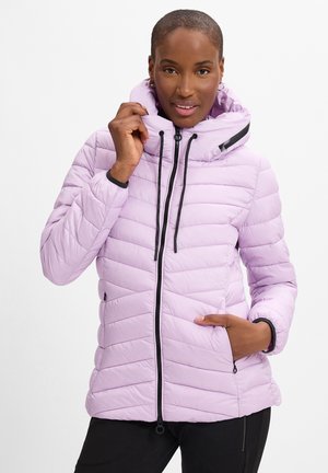 STEPP MIT LOGO-KAPUZE - Veste d'hiver - flieder