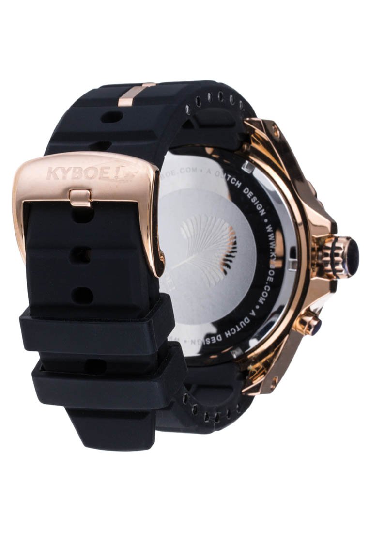 KYBOE GIANT 55 - Watch - schwarz/rosegoldfarben/black  display picture 3